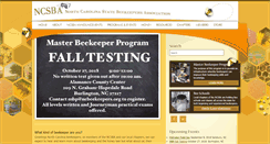 Desktop Screenshot of ncbeekeepers.org